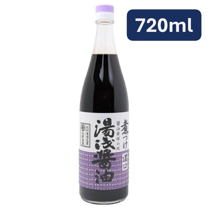 湯浅醤油 煮つけ醤油 濃口 720ml 本みりんと昆布だし入りで人気