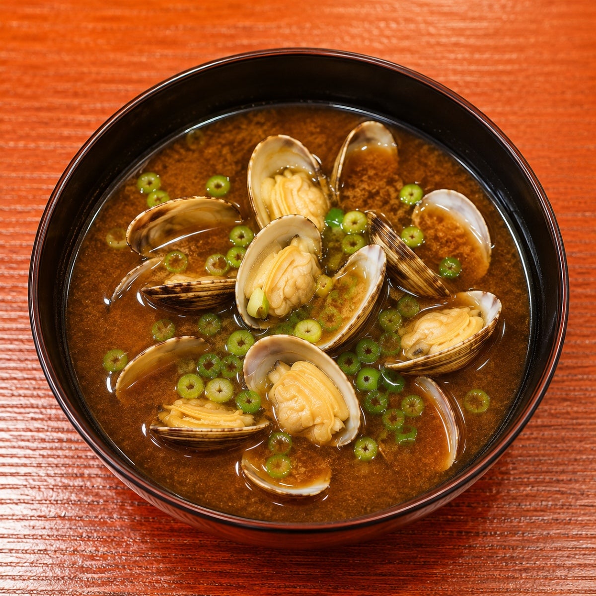 丸新本家 丹波黒豆みそでつくる「あさりのみそ汁」は絶品