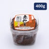 丸新本家 赤みそ 400g カップ 国産原料使用 長期熟成 麦入 まろやか 溶けやすい 赤味噌