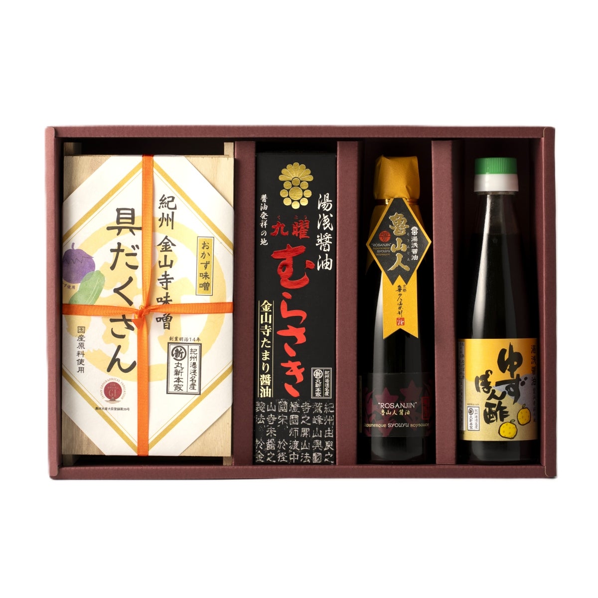 湯浅醤油 高級調味料 ギフト 金山寺味噌・ゆずぽん酢セット 送料込【限定】【54704】