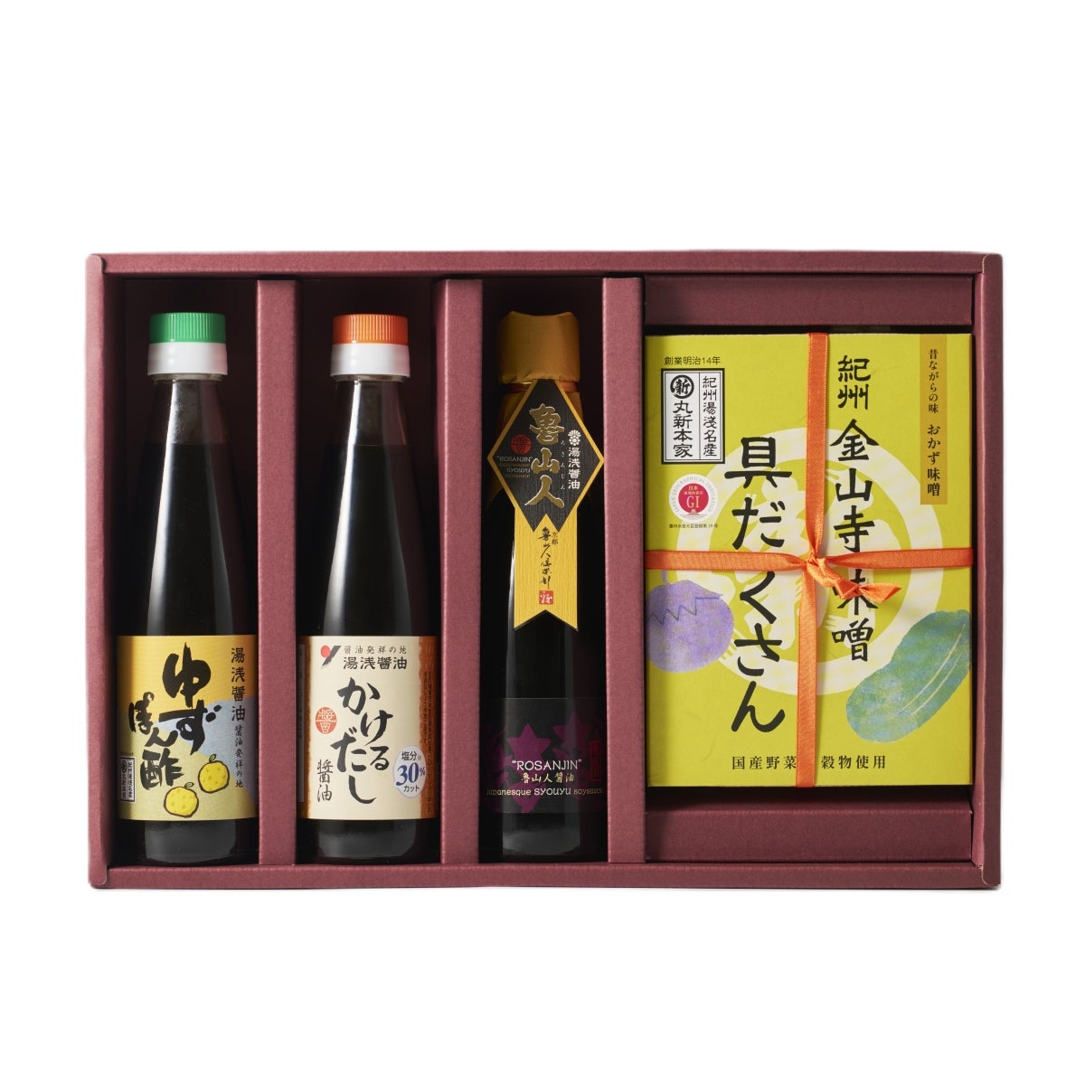 湯浅醤油 こだわり醤油と金山寺味噌 具だくさん 雅-みやび-調味料ギフト 【送料込】【限定】【554702】