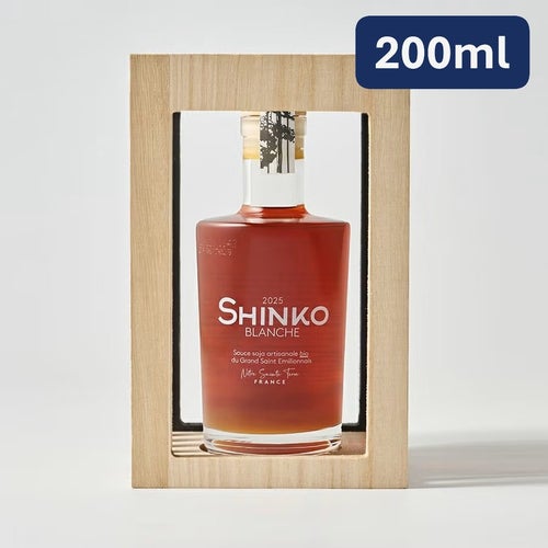 【数量限定】 湯浅醤油 SHINKO BLANCHE 200ml シンコ・ブランシュ （フランス産 オーガニック白醤油）