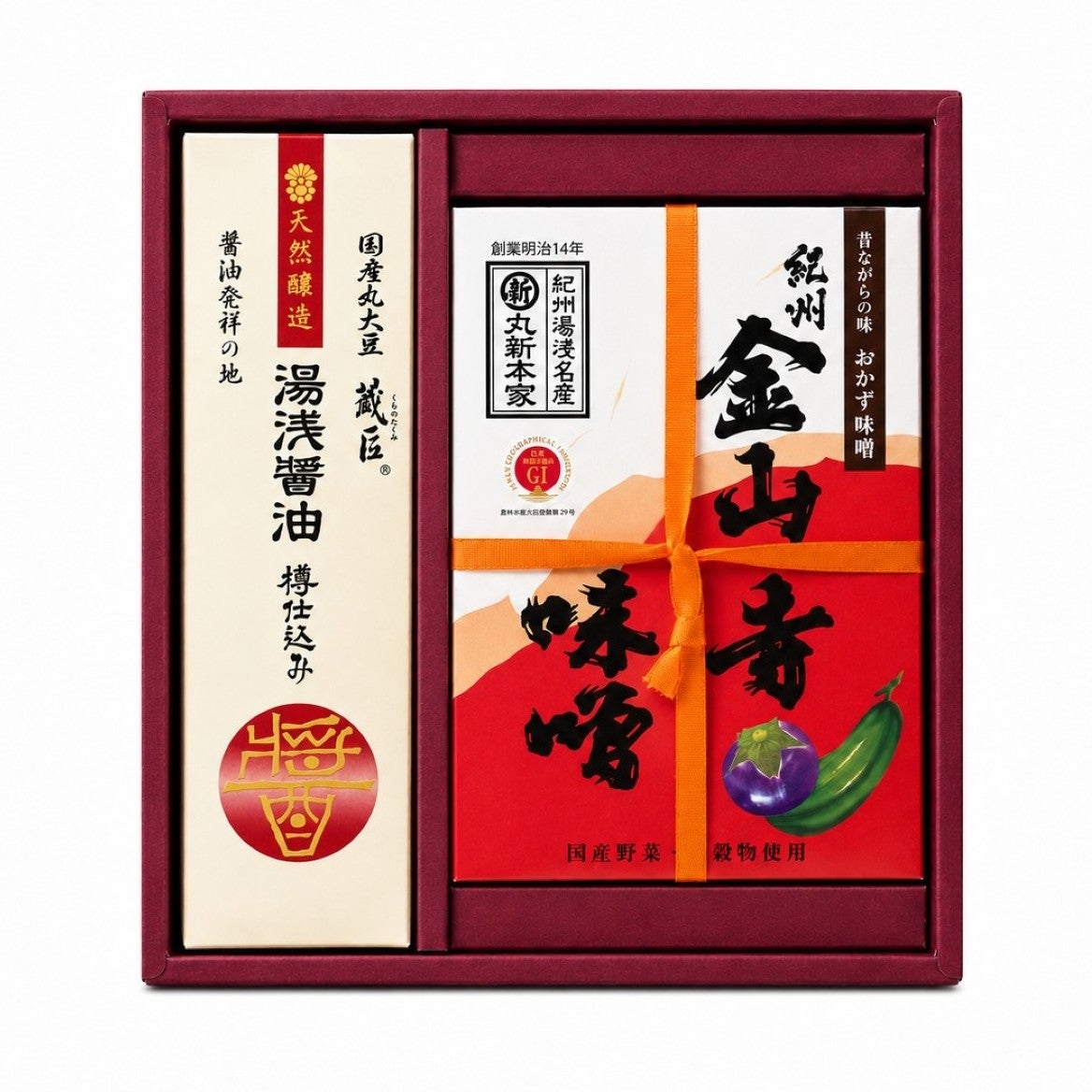 湯浅醤油 樽仕込み・金山寺味噌 昔ながらの味 調味料ギフト【583102】